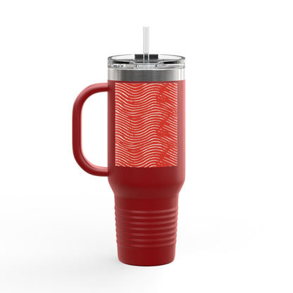 Scarlet Tide 40oz Insulated Travel Mug