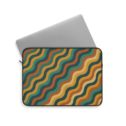 Colorful Geometric Laptop Sleeve, Stylish Computer Case, Trendy Tech Accessory, Unique Gift for Students, Travel Must-Have Laptop Case