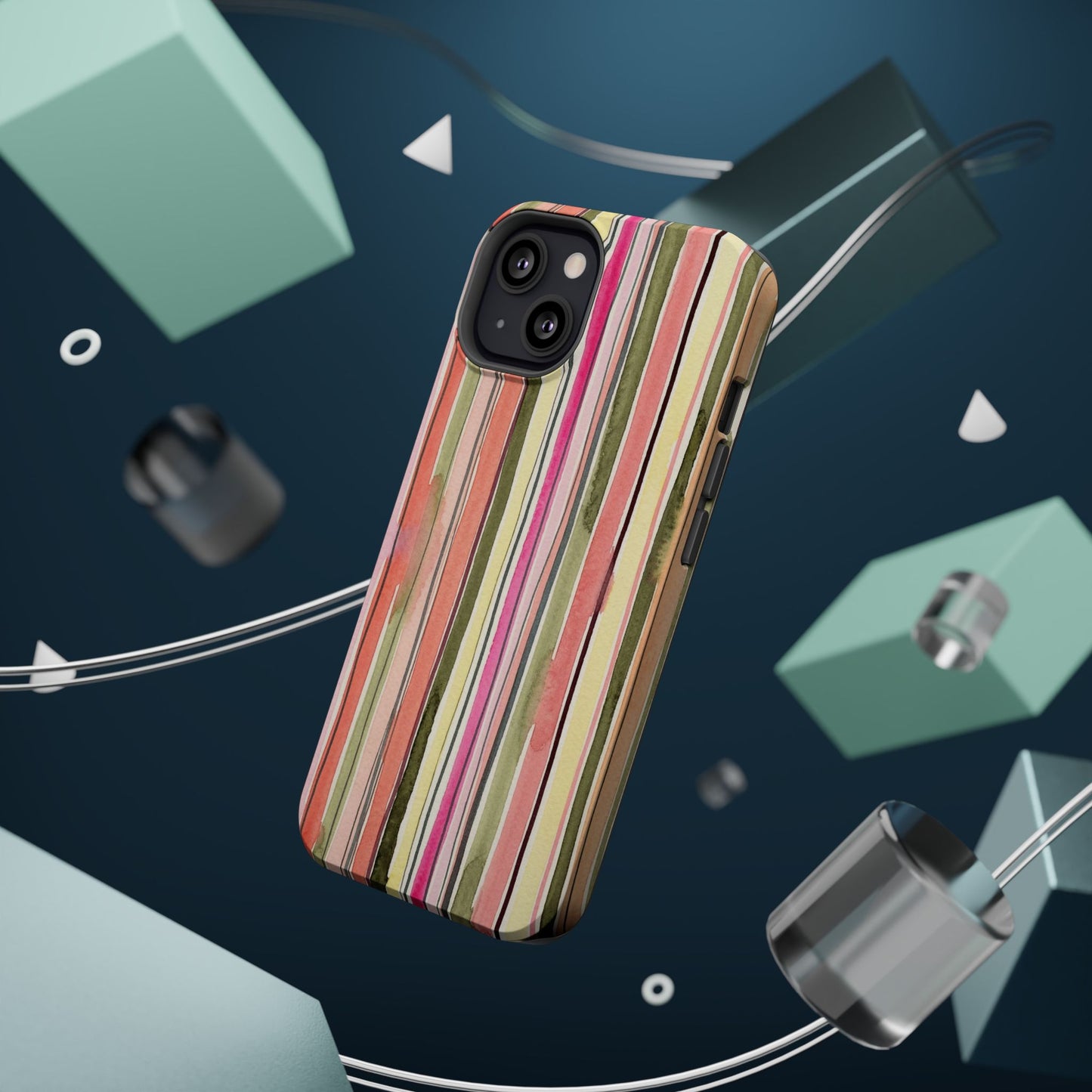 Summer Stripe Magnetic Phone Case