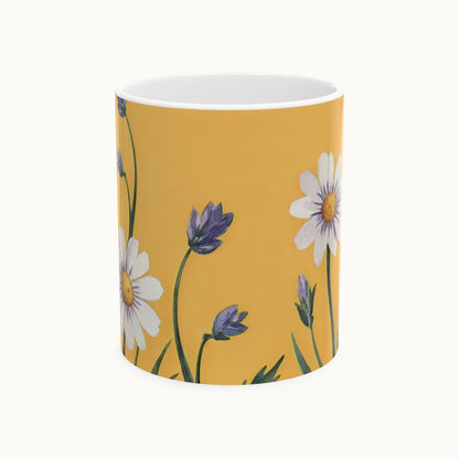 Spring Daisies Ceramic Mug
