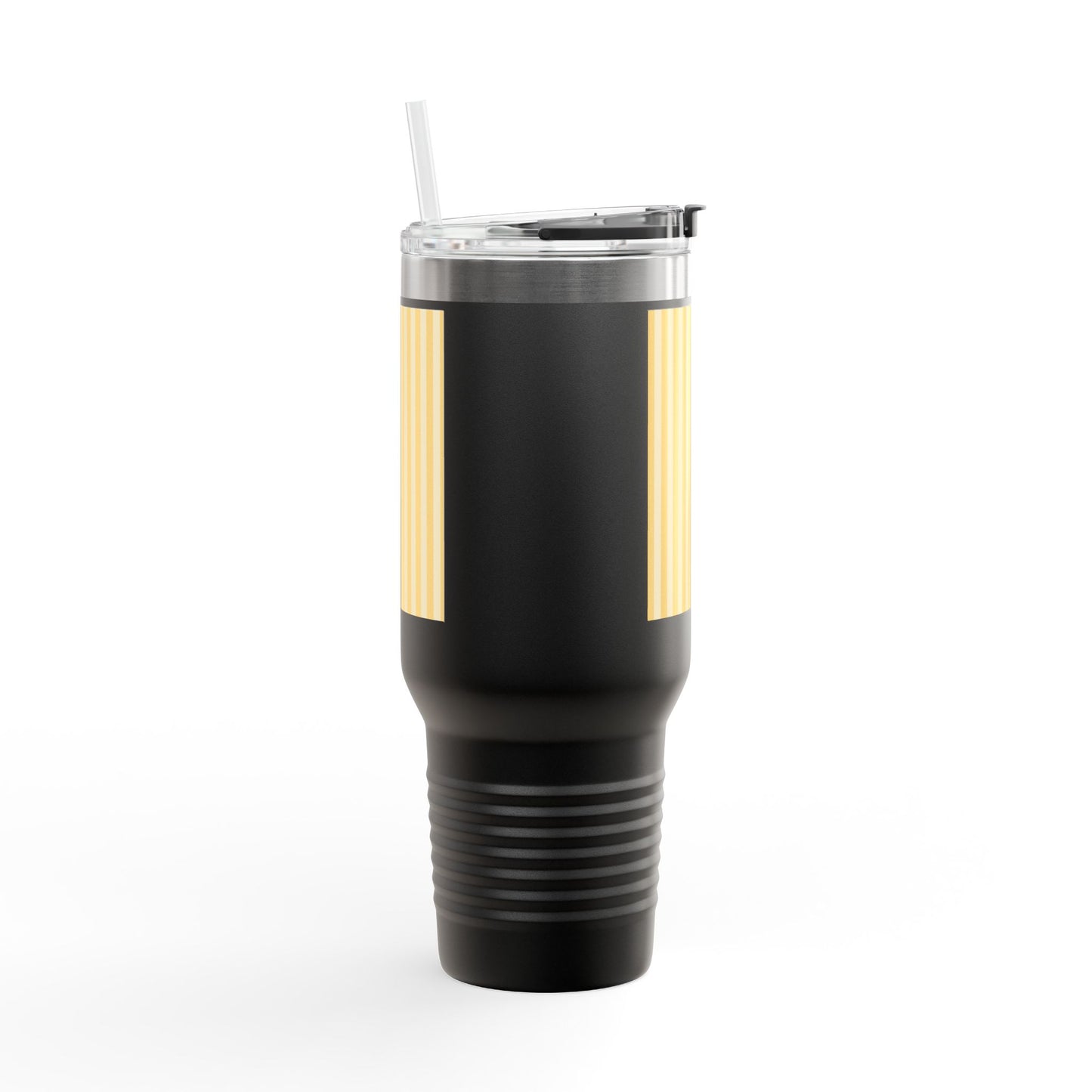 Buttercup Stripe 40oz Insulated Travel Mug