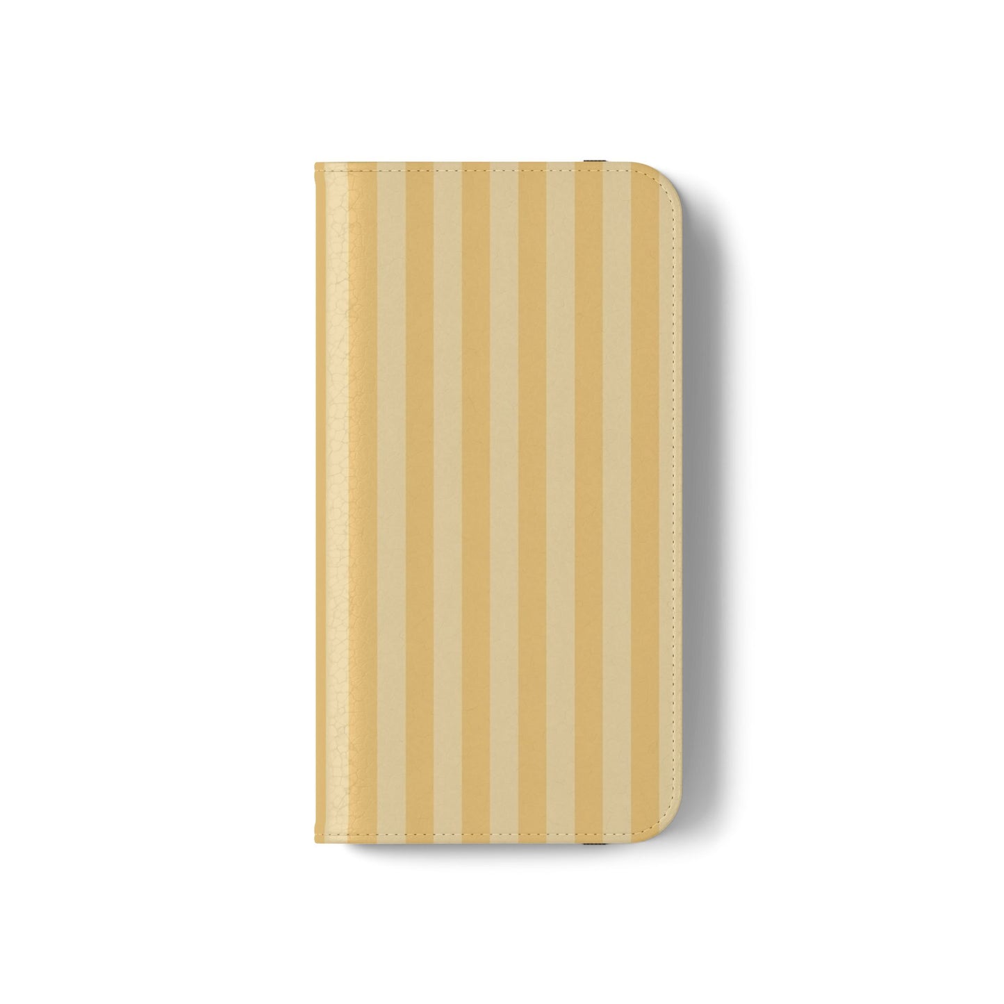 Buttercup Stripe Vegan Leather Flip Case