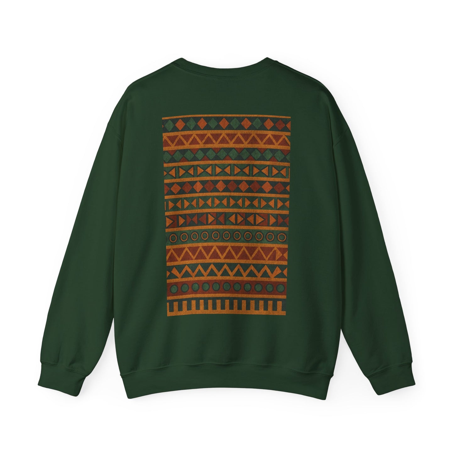 Trendy Unisex Patterned Crewneck Sweatshirt | Cozy Casual Wear, Unique Gifts, Fall Fashion, Home Comfort, Unisex Style