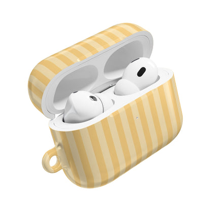 Buttercup Stripe AirPod Cases