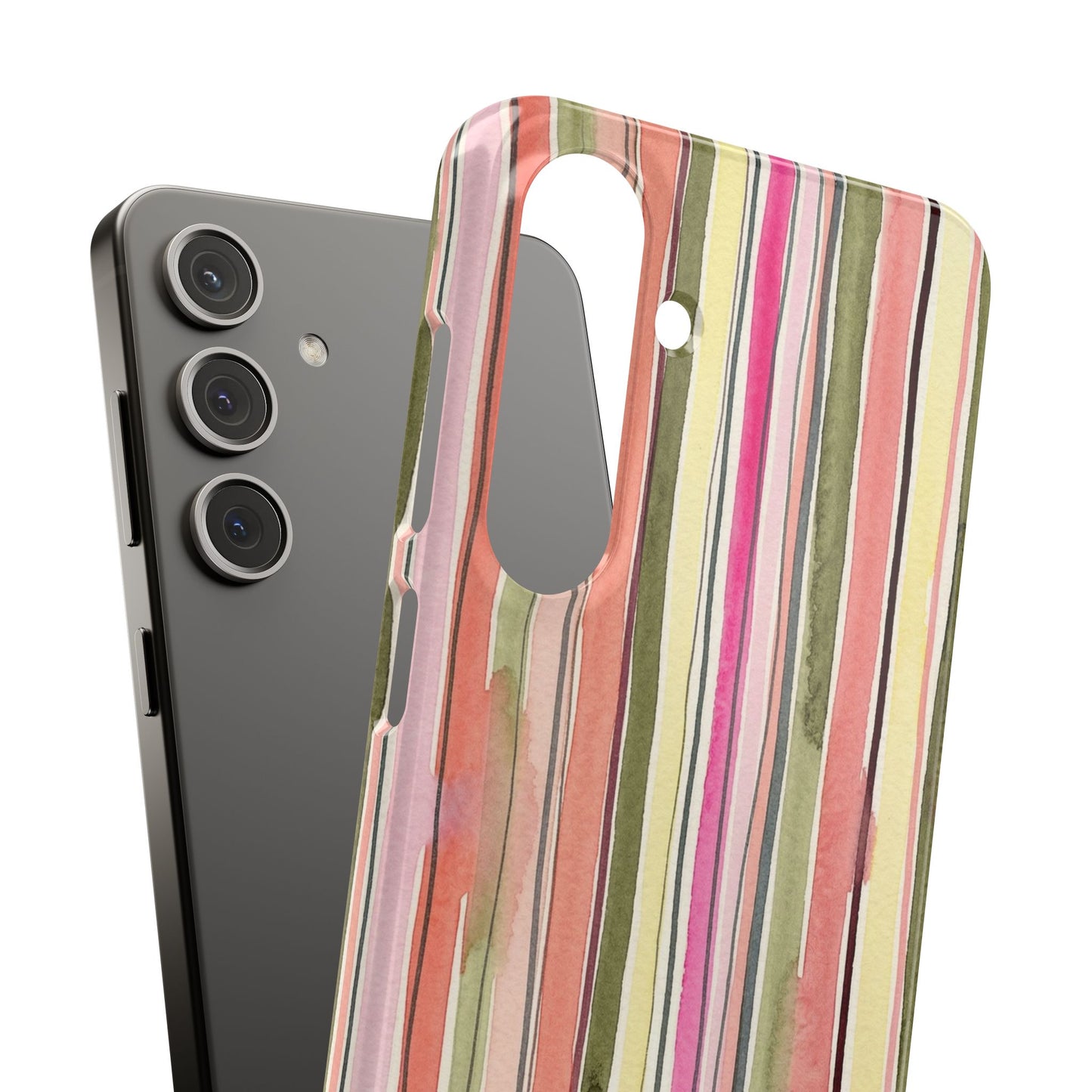 Summer Stripe Snap Phone Case