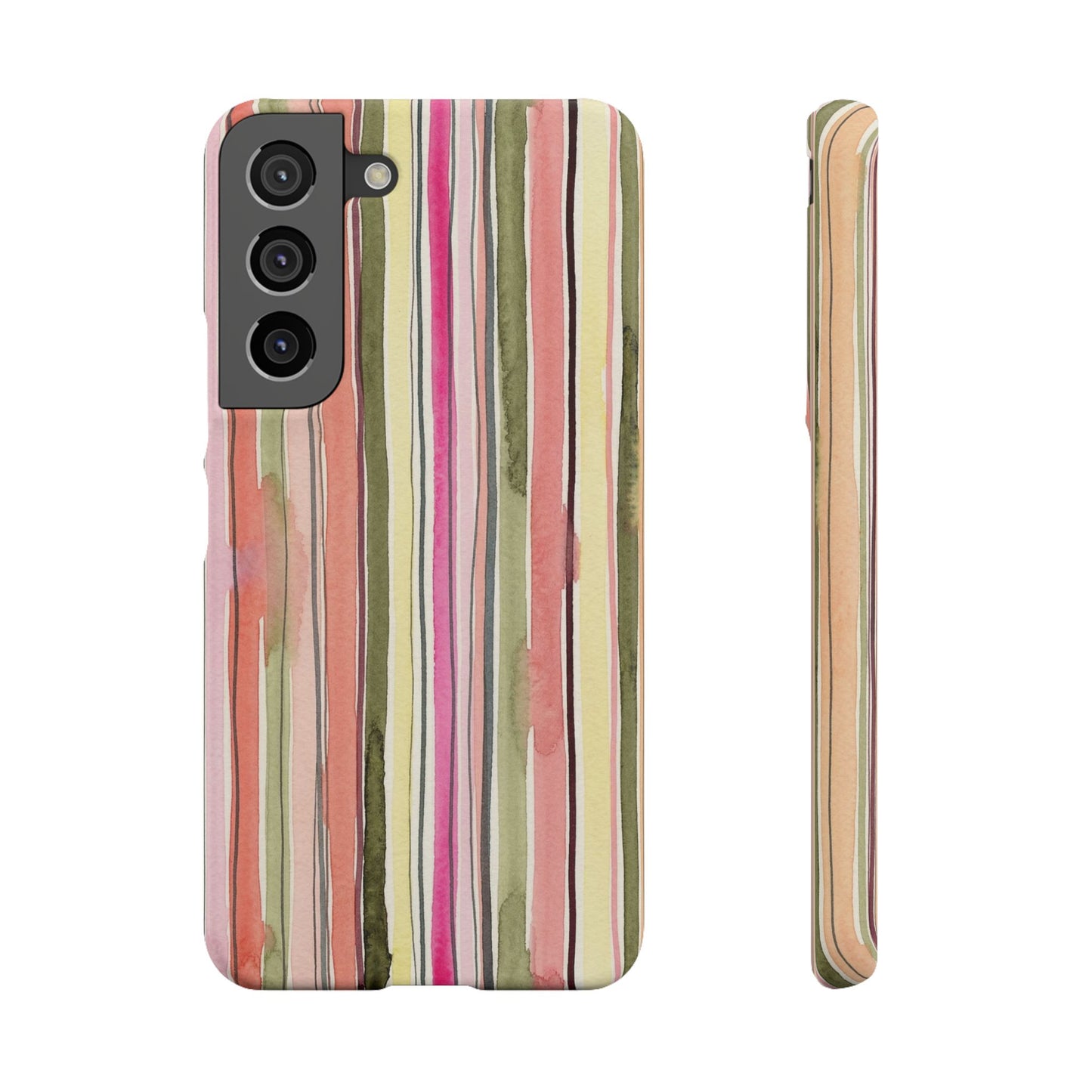 Summer Stripe Snap Phone Case