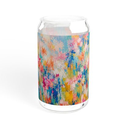 Chromatic Meadow Sipper Glass | 16oz