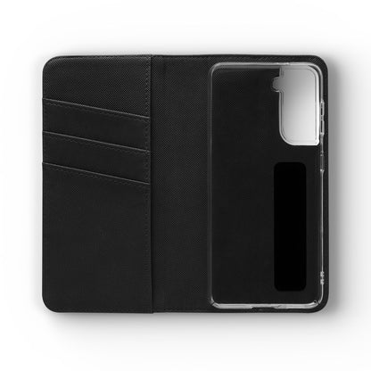 Abstract Flora Vegan Leather Flip Case