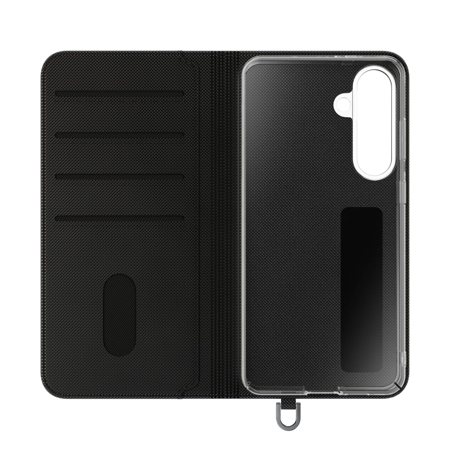 Buttercup Stripe Vegan Leather Flip Case