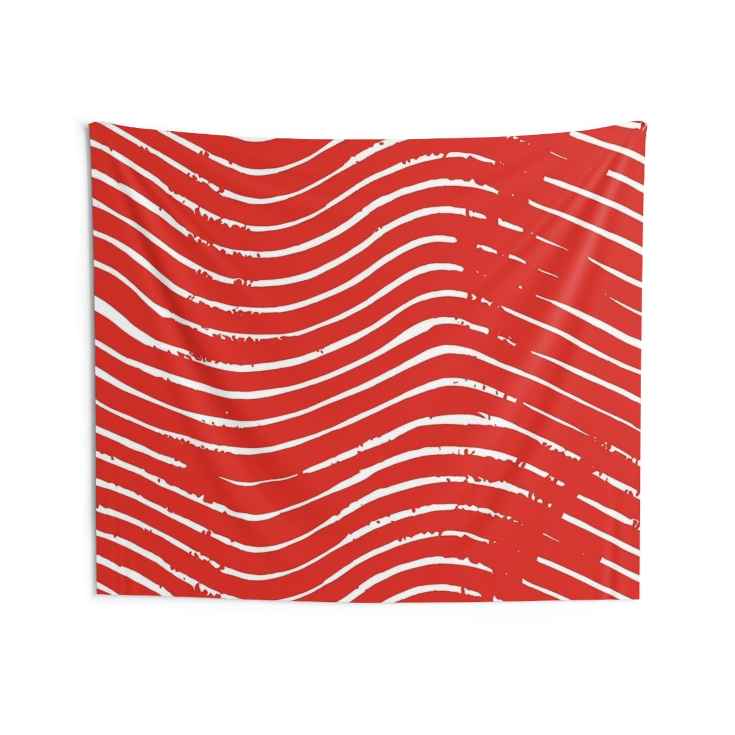 Scarlet Tide Wall Tapestry