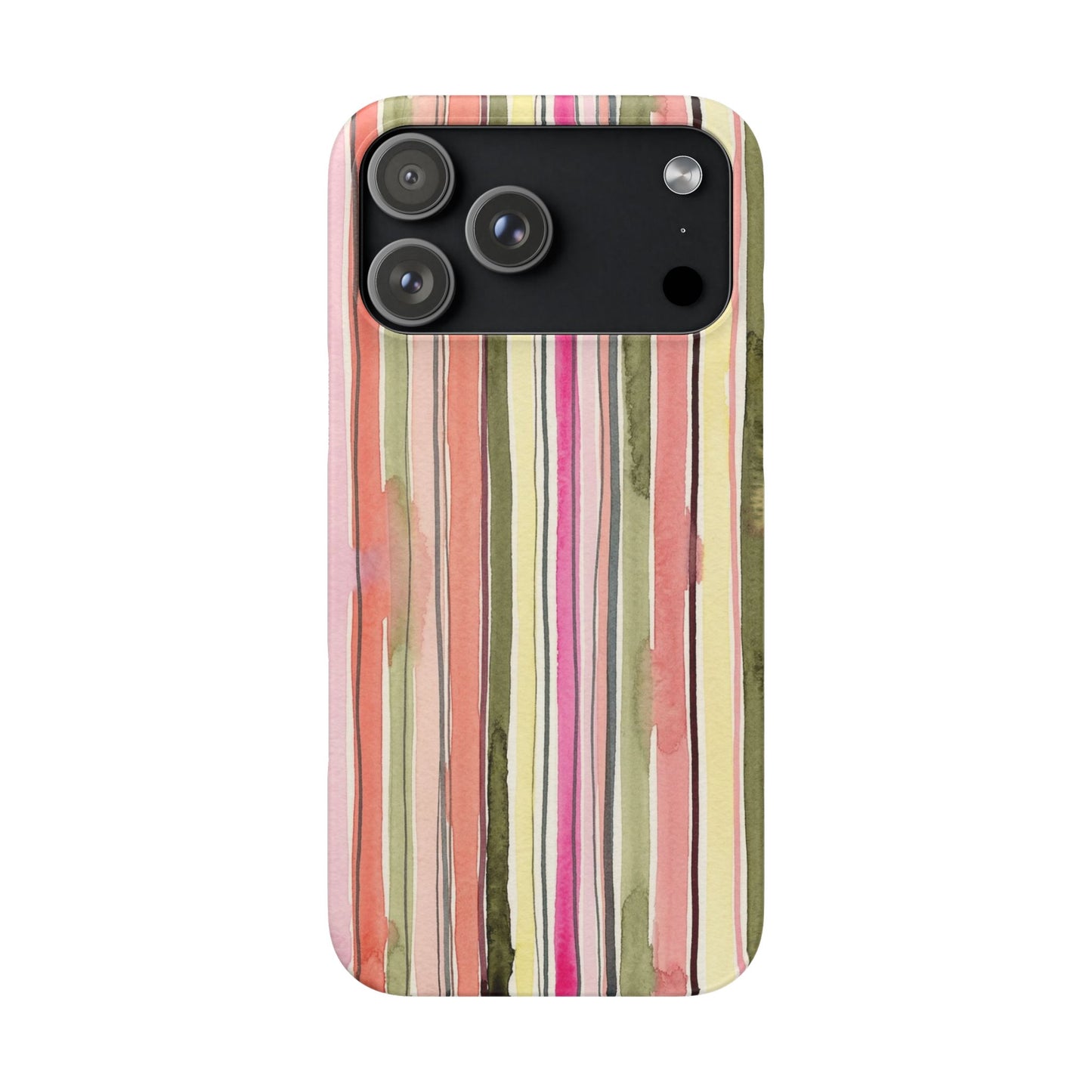 Summer Stripe Snap Phone Case