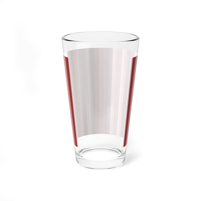 Crimson Line Tall Mixing Glass 16oz