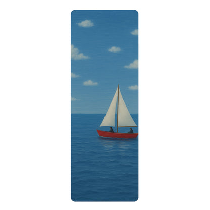 Rubber Yoga Mat Boat