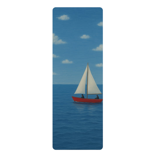 Rubber Yoga Mat Boat