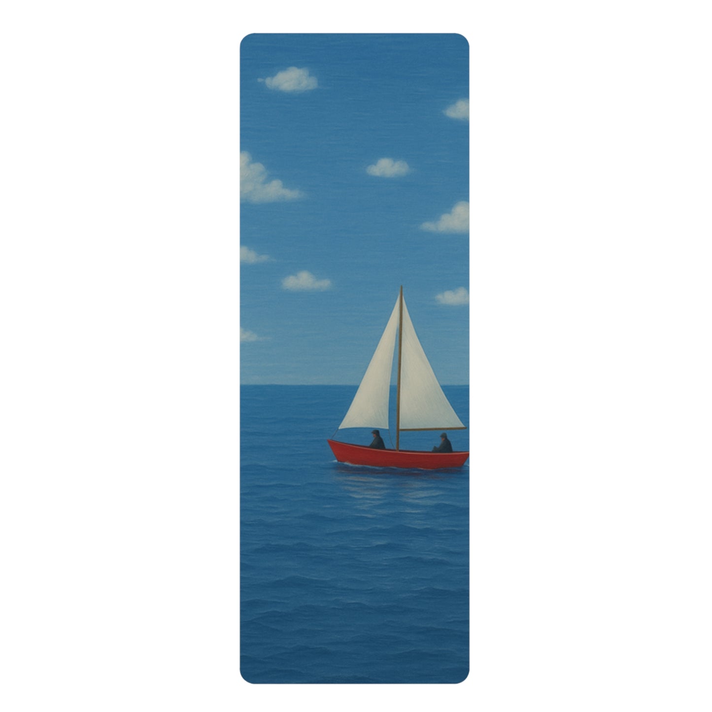 Rubber Yoga Mat Boat