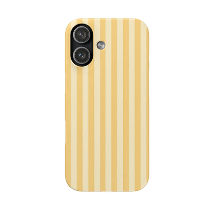 Buttercup Stripe Snap Phone Case