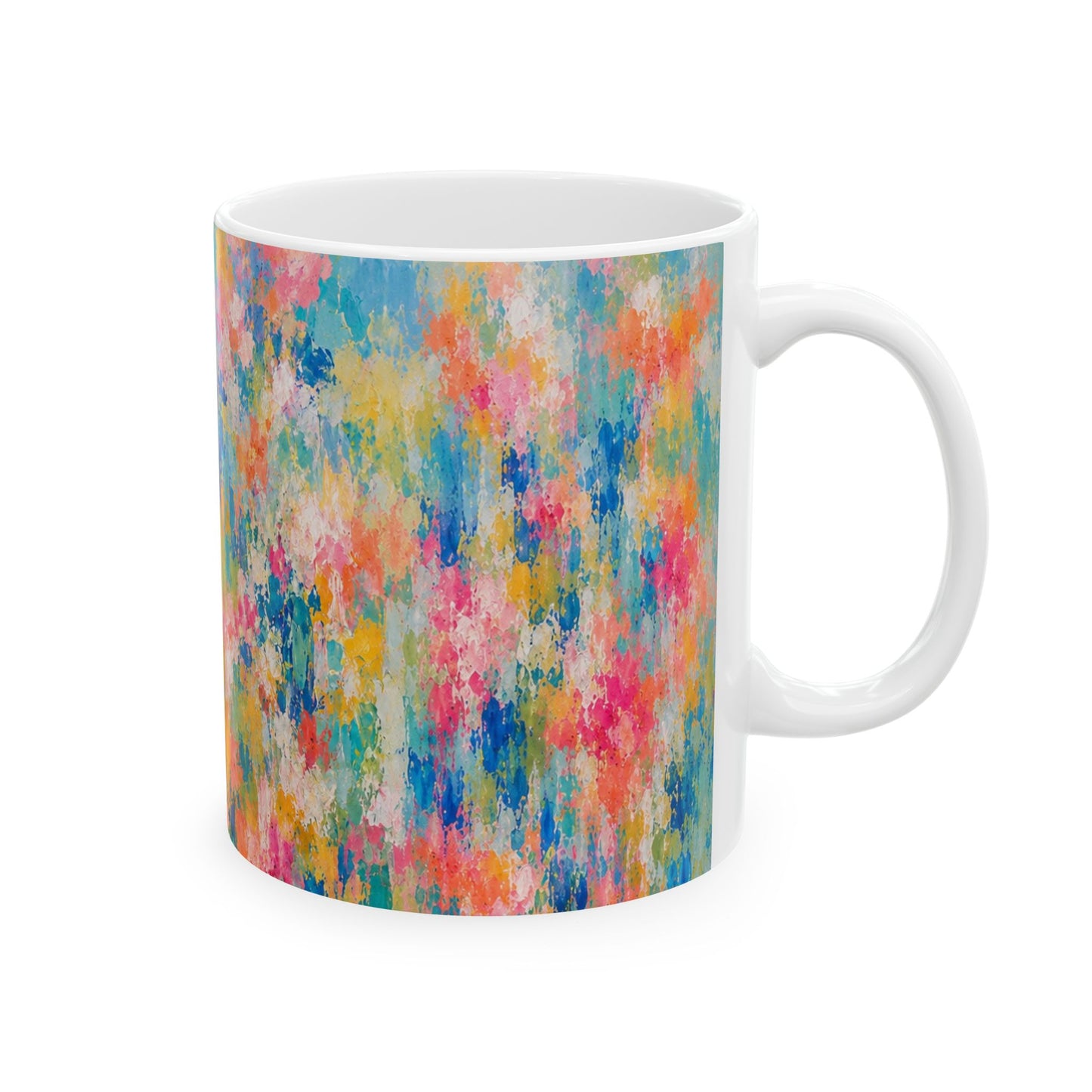 Chromatic Meadow Ceramic Mug