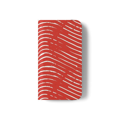 Scarlet Tide Vegan Leather Flip Case