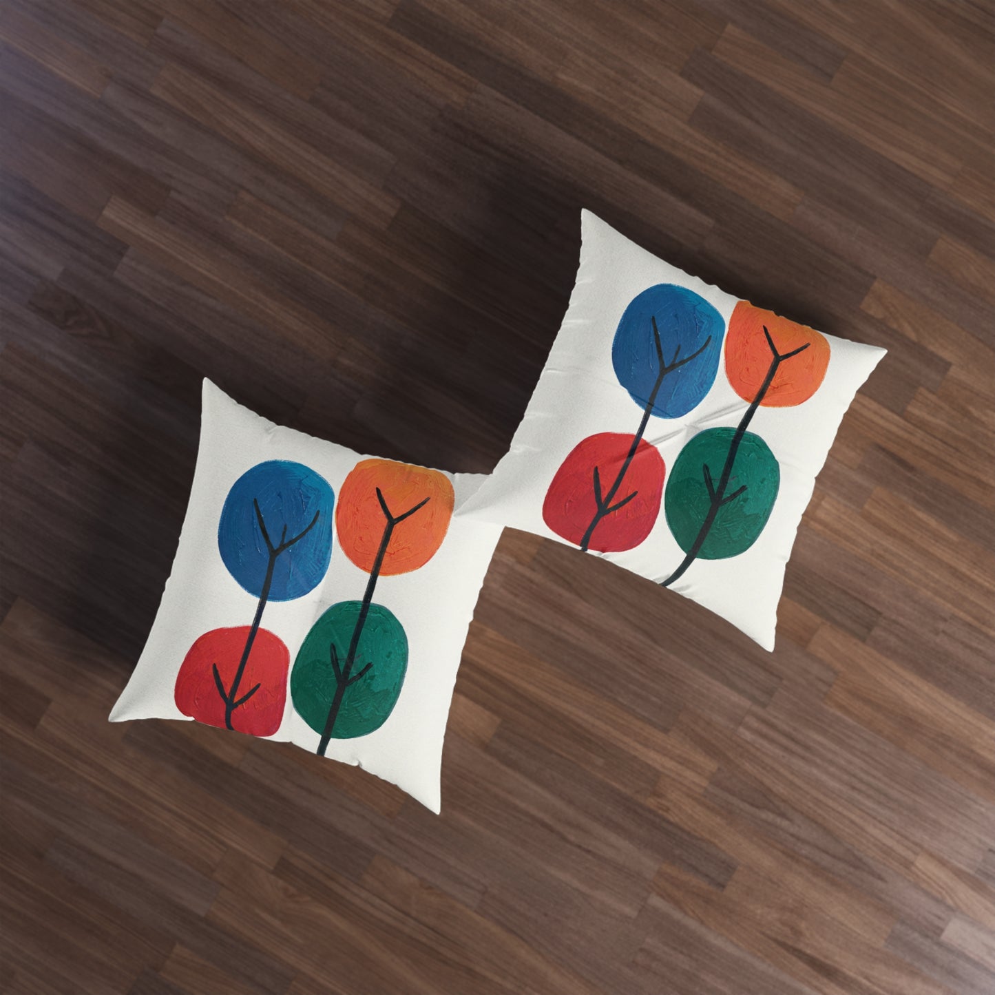Square Tufted Floor Pillow