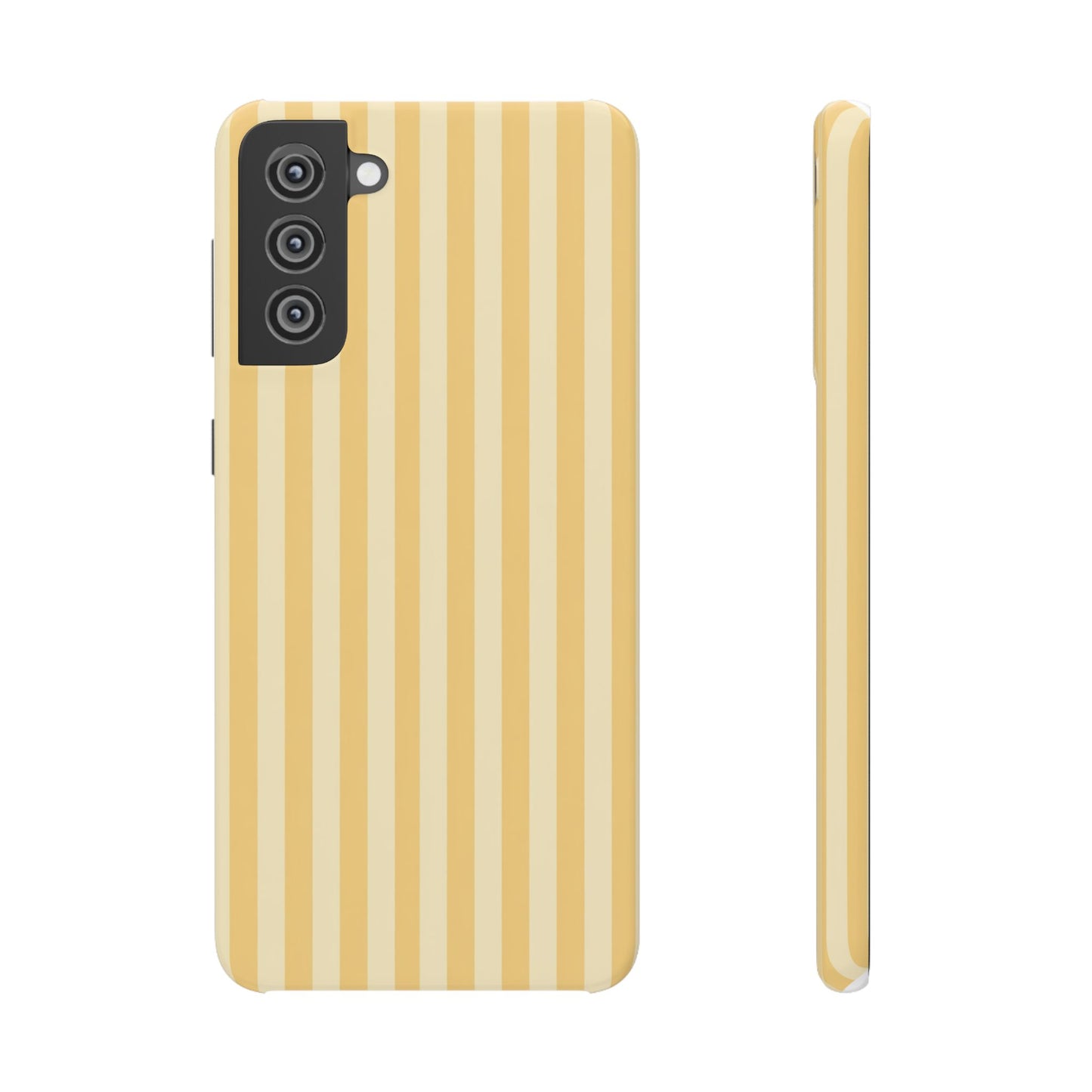 Buttercup Stripe Snap Phone Case