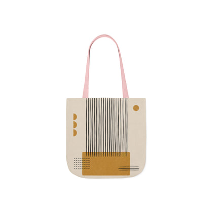 Ochre Cadence Tote Bag with 5-Color Straps