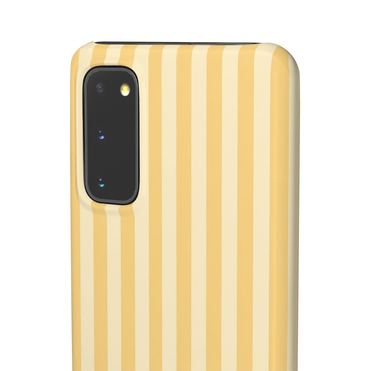 Buttercup Stripe Snap Phone Case