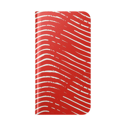 Scarlet Tide Vegan Leather Flip Case