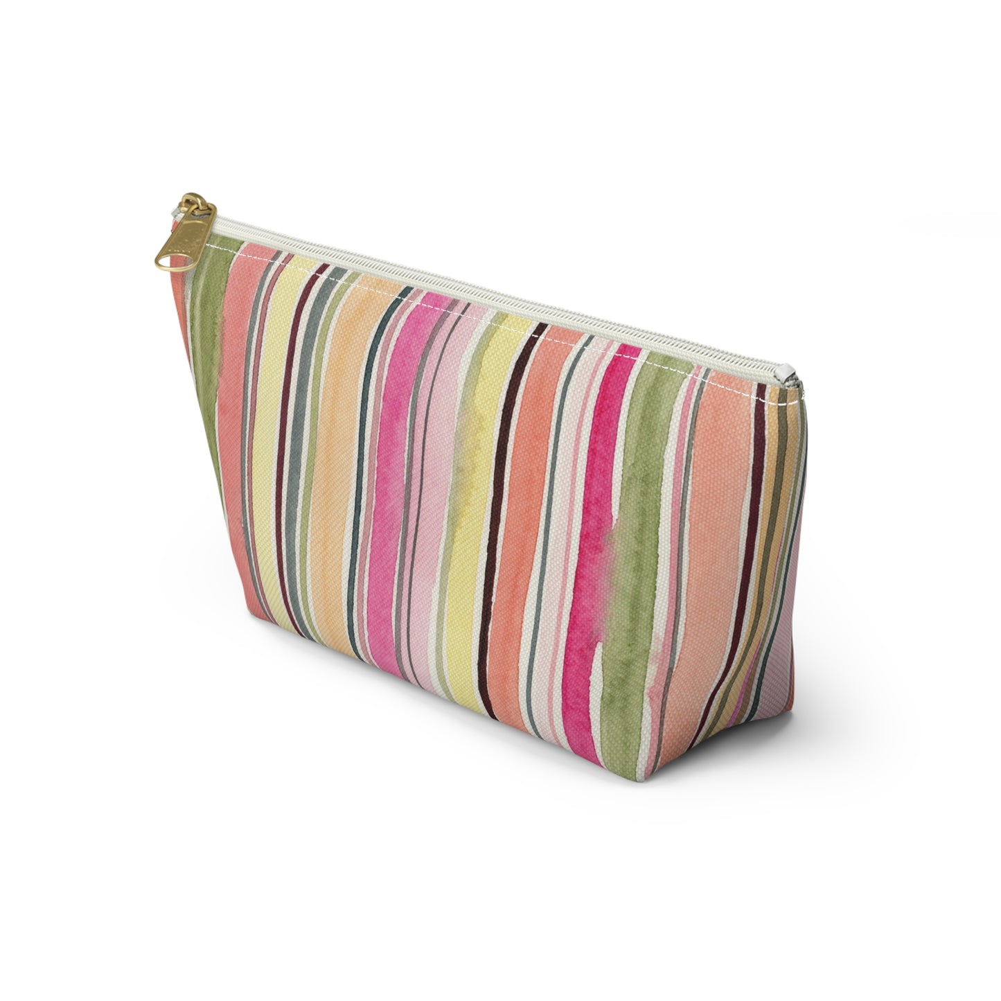Summer Stripe Accessory Pouch