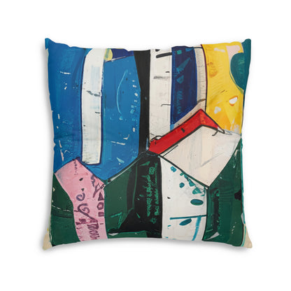 Square Tufted Floor Pillow