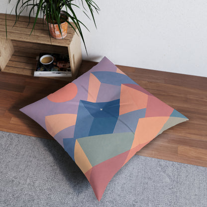 Square Tufted Floor Pillow