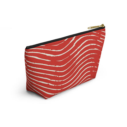 Scarlet Tide Accessory Pouch with T-bottom