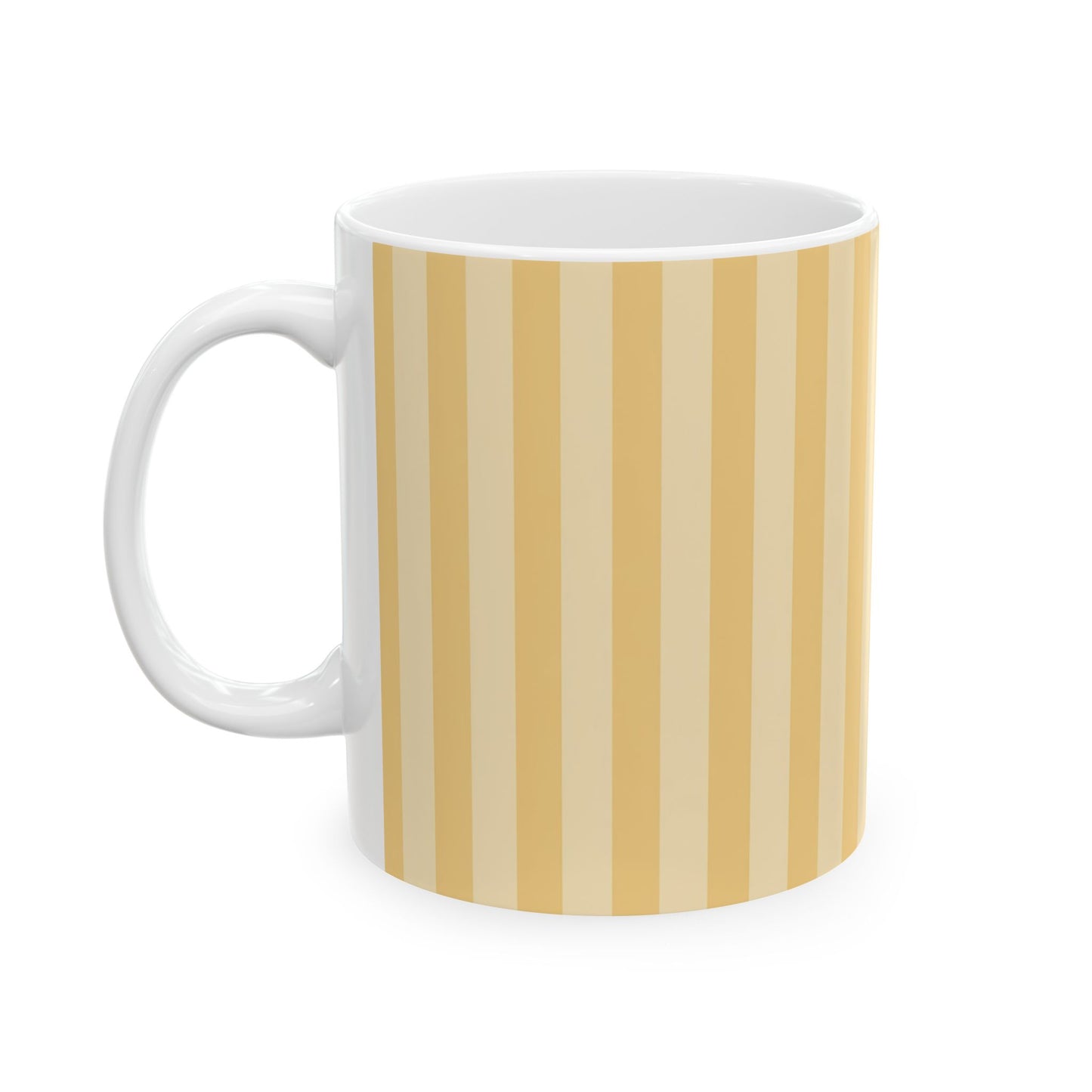 Buttercup Stripe Ceramic Mug