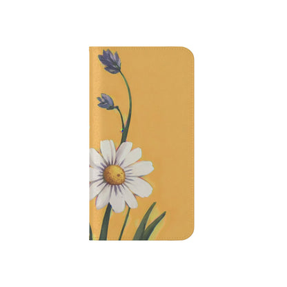 Spring Daisies Vegan Leather Flip Case