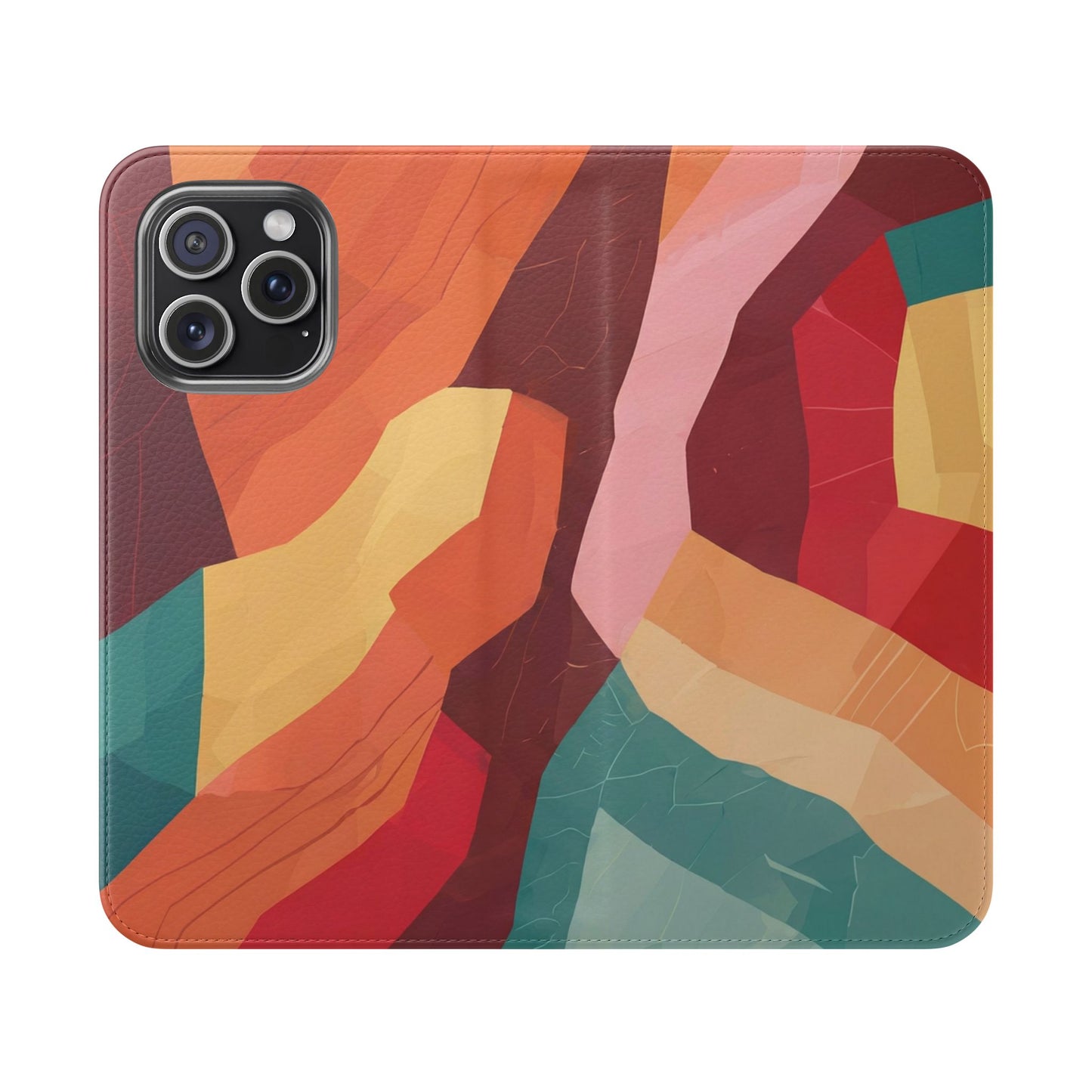 Vegan Leather Flip Case