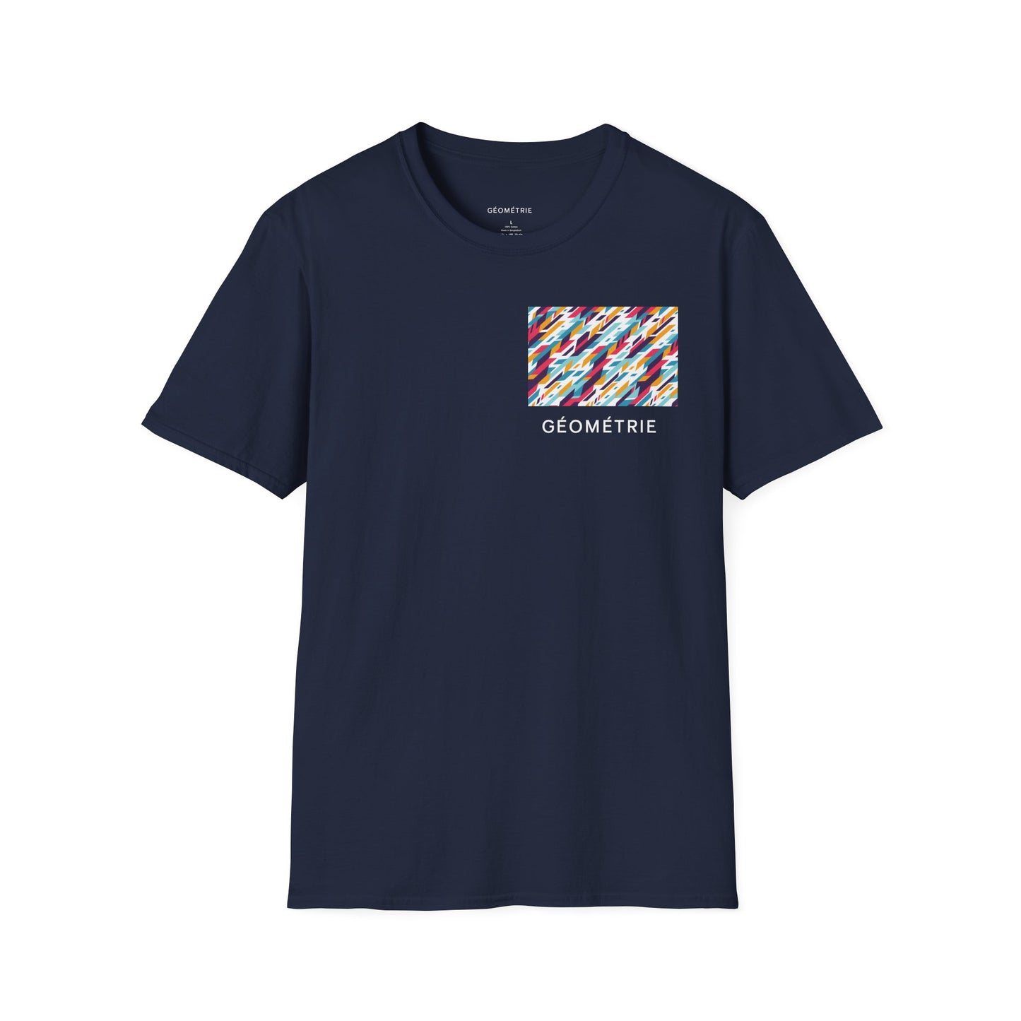 Vibrant Unisex Softstyle T-Shirt, Colorful Graphic Tee for Everyday Wear, Trendy Gift for Friends, Casual Style, Summer Essential