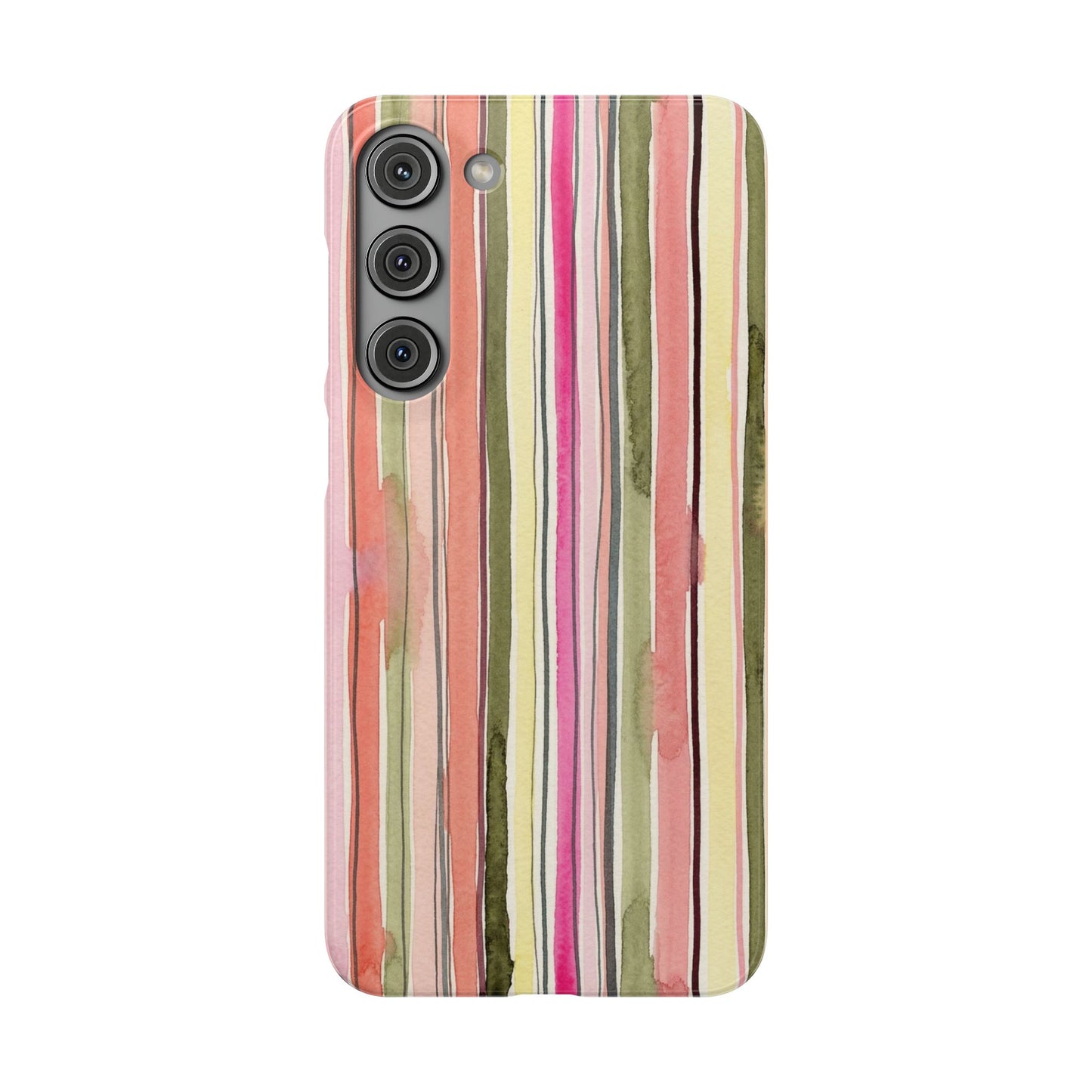Summer Stripe Snap Phone Case