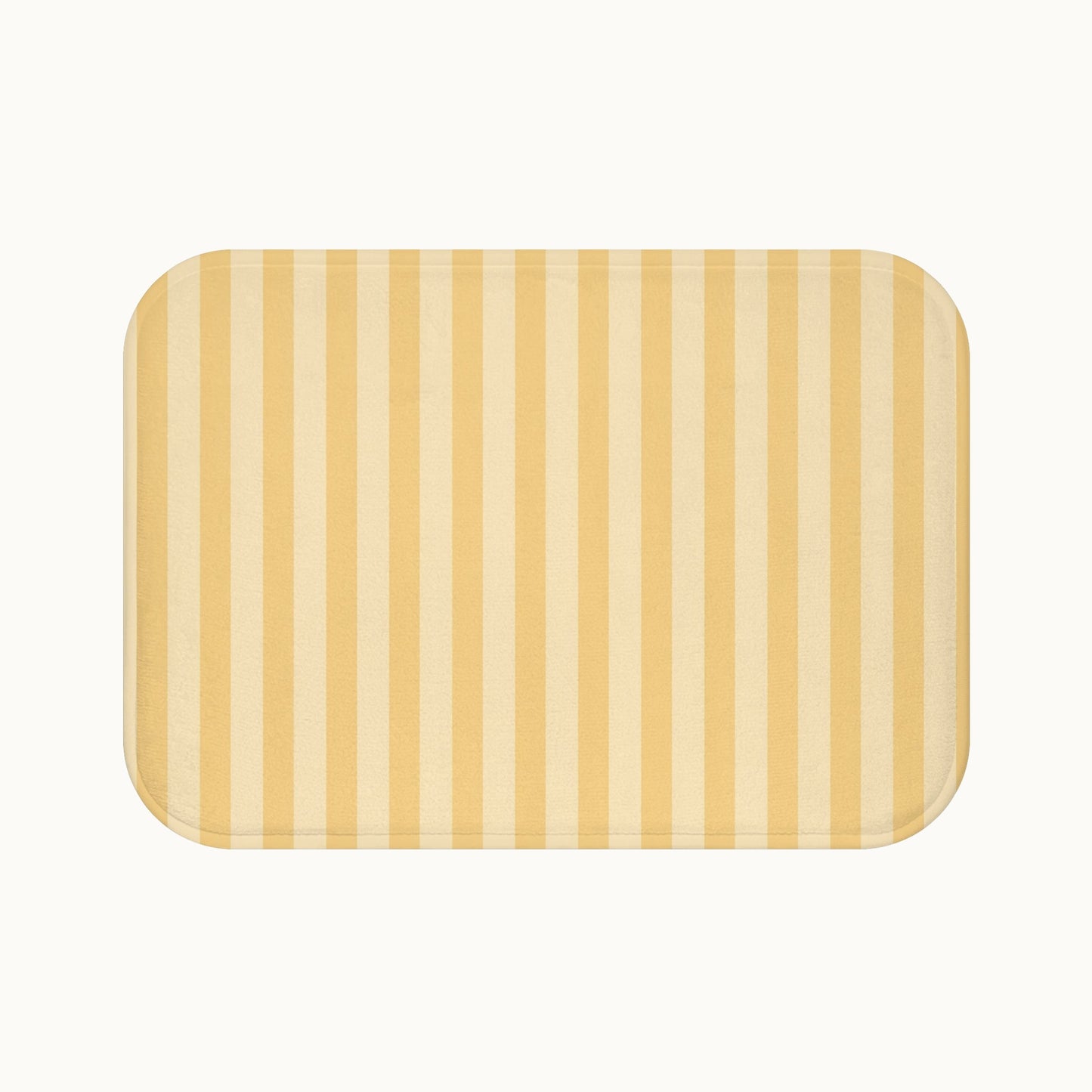 Buttercup Stripe Bath Mat