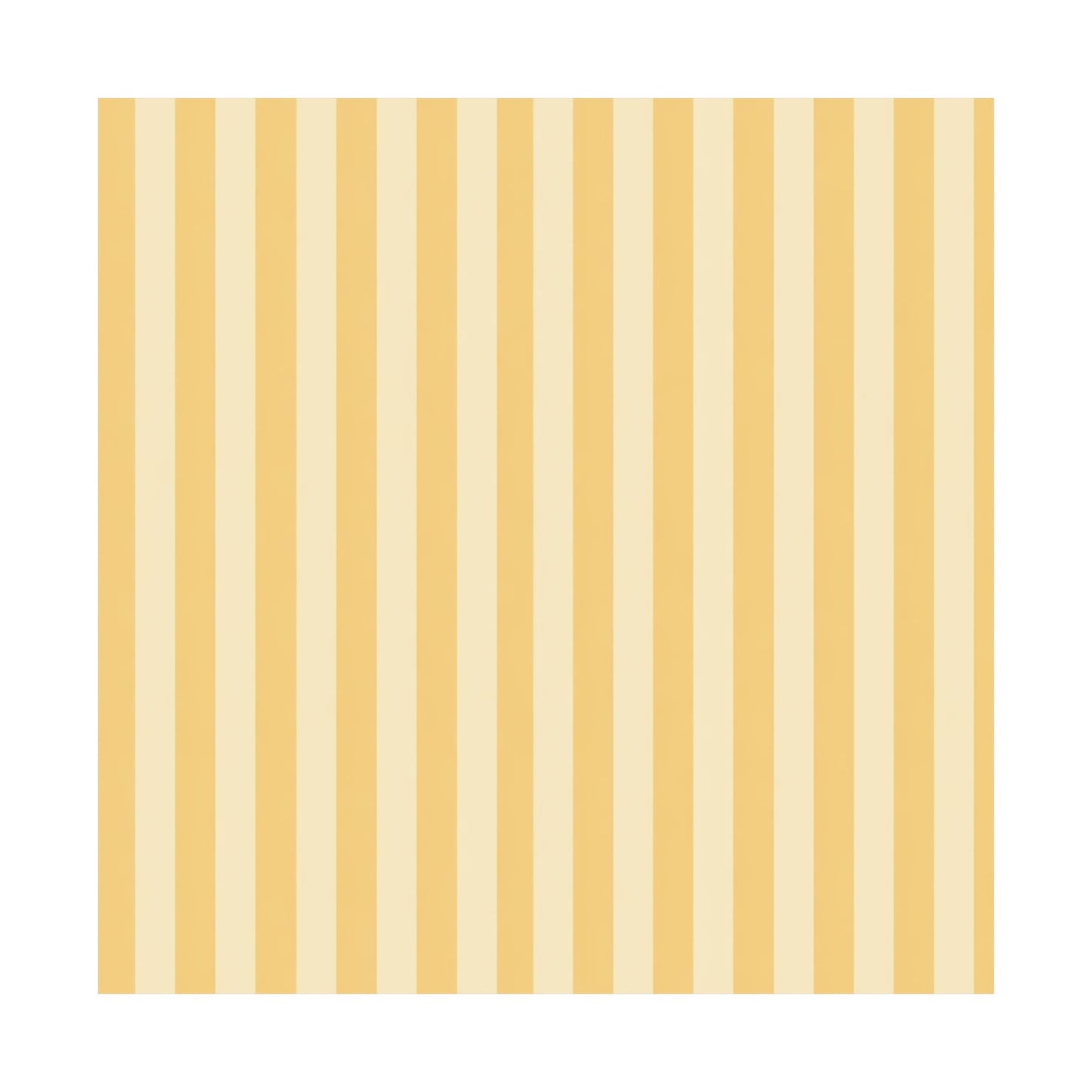 Buttercup Stripe Art Poster