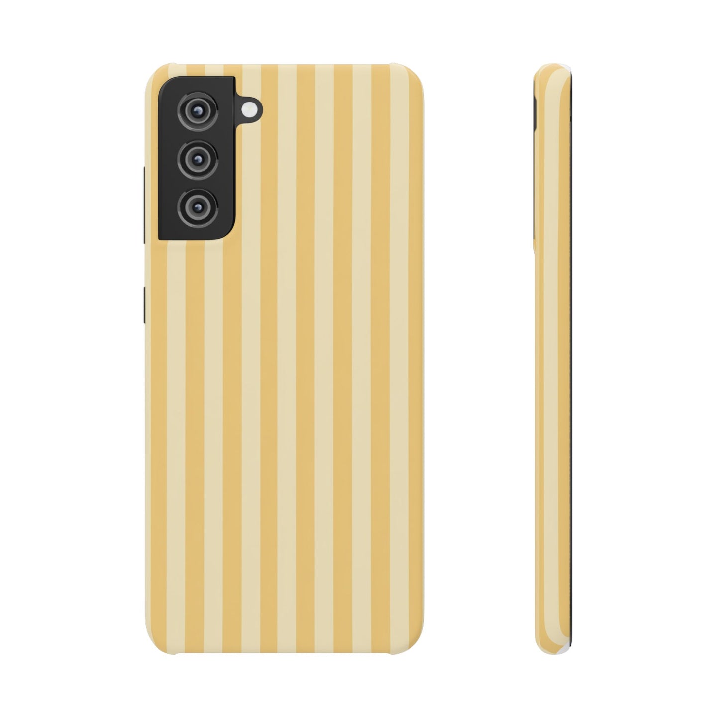 Buttercup Stripe Snap Phone Case