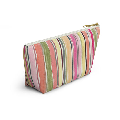 Summer Stripe Accessory Pouch