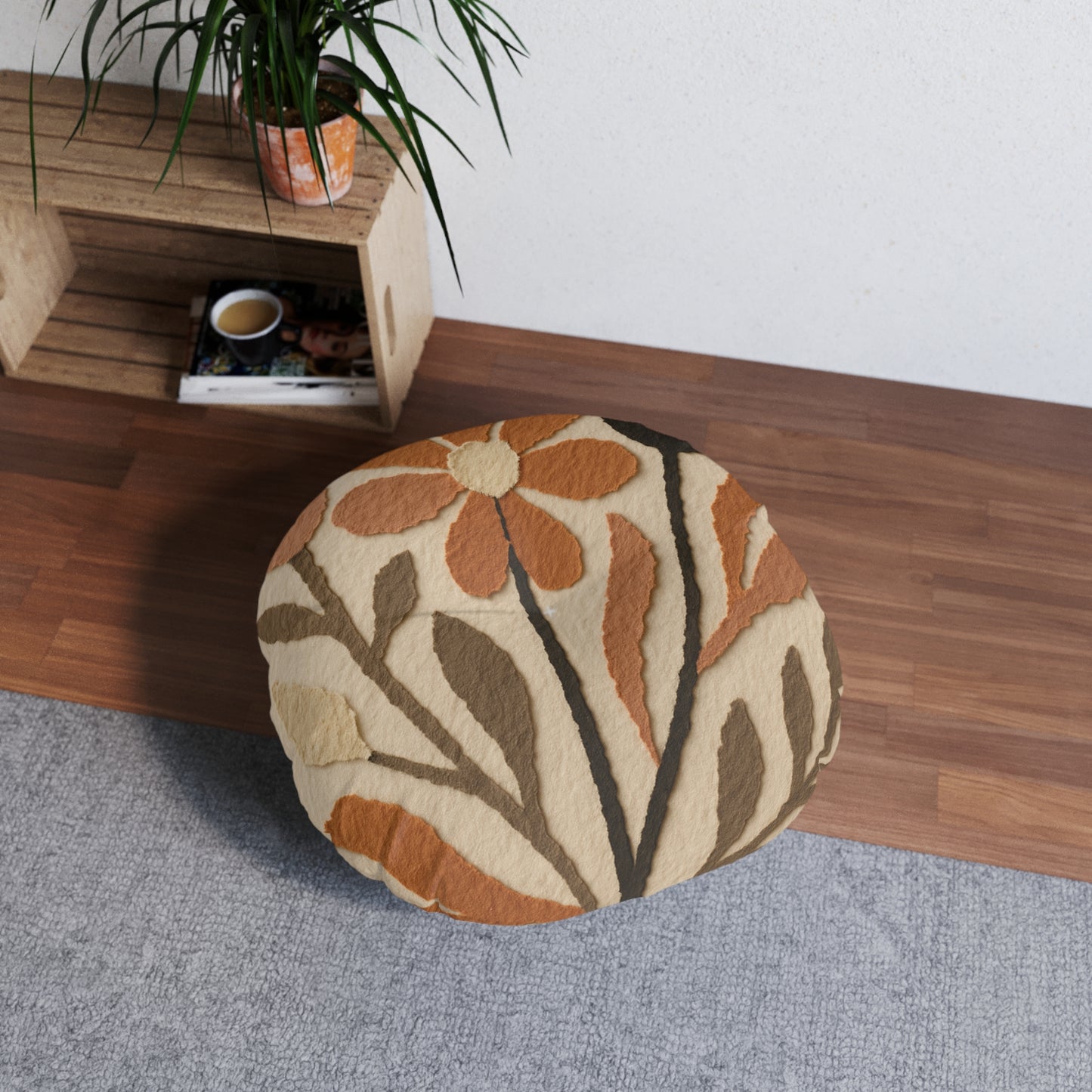 Tufted Floor Pillow