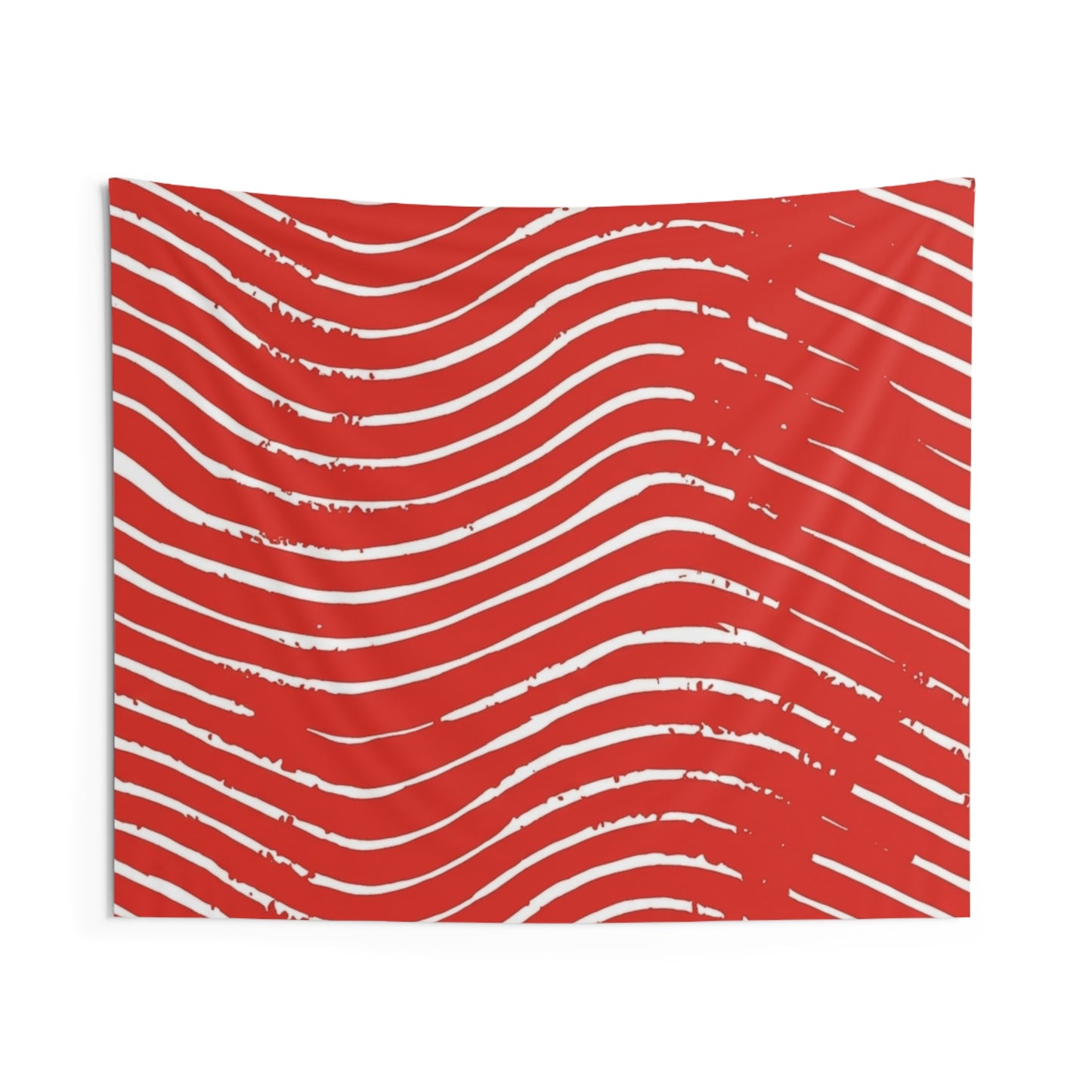 Scarlet Tide Wall Tapestry