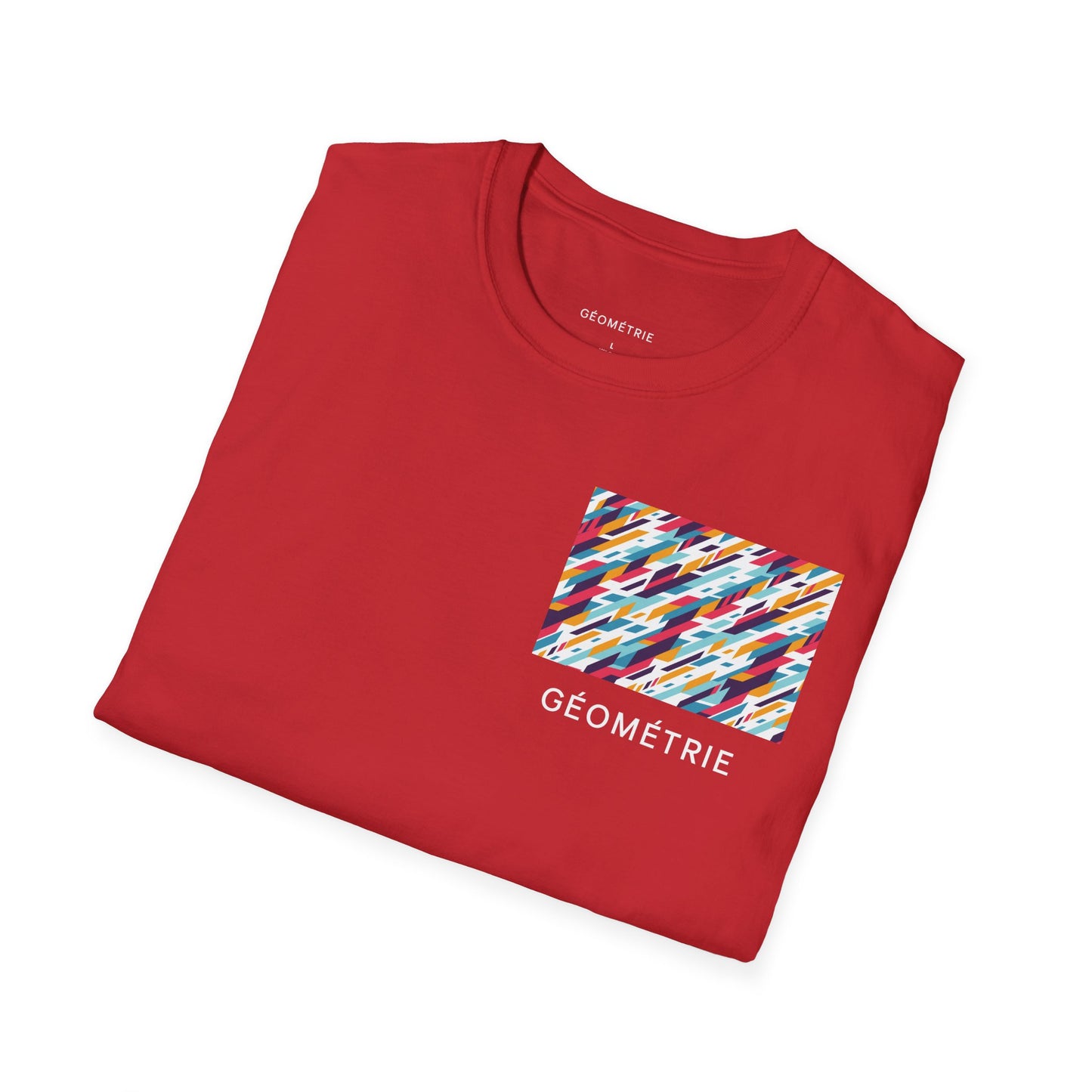 Vibrant Unisex Softstyle T-Shirt, Colorful Graphic Tee for Everyday Wear, Trendy Gift for Friends, Casual Style, Summer Essential
