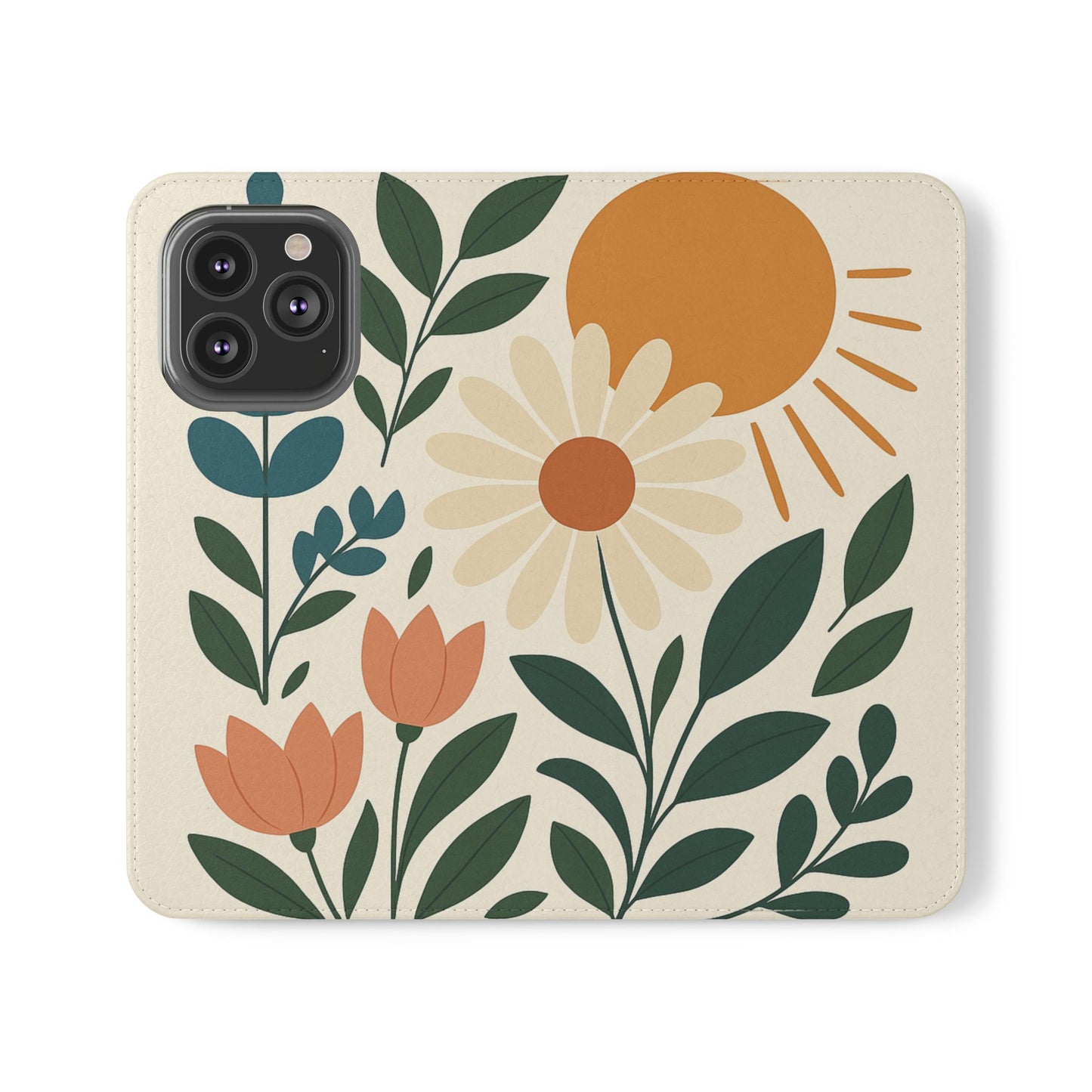 Vegan Leather Flip Case