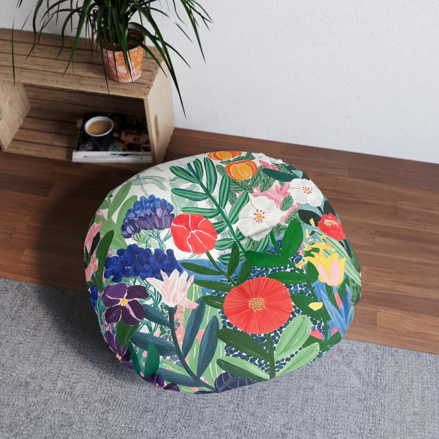Tufted Floor Pillow