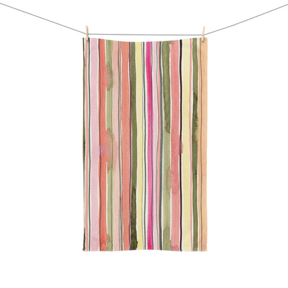 Summer Stripe Hand Towel