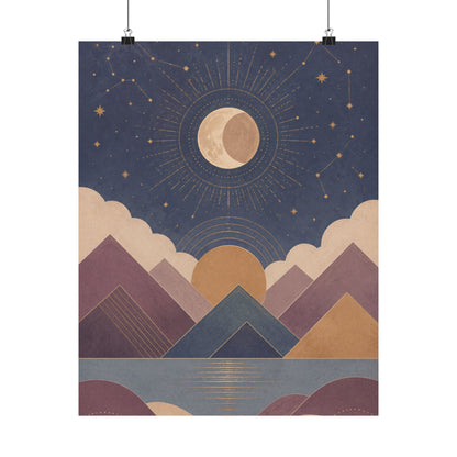 Celestial Vale Art Poster