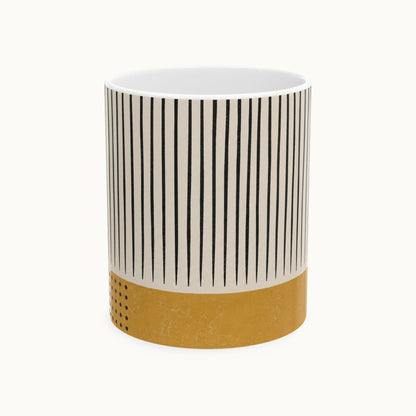 Ochre Cadence Ceramic Mug