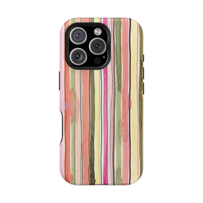 Summer Stripe Magnetic Phone Case