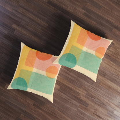 Square Tufted Floor Pillow